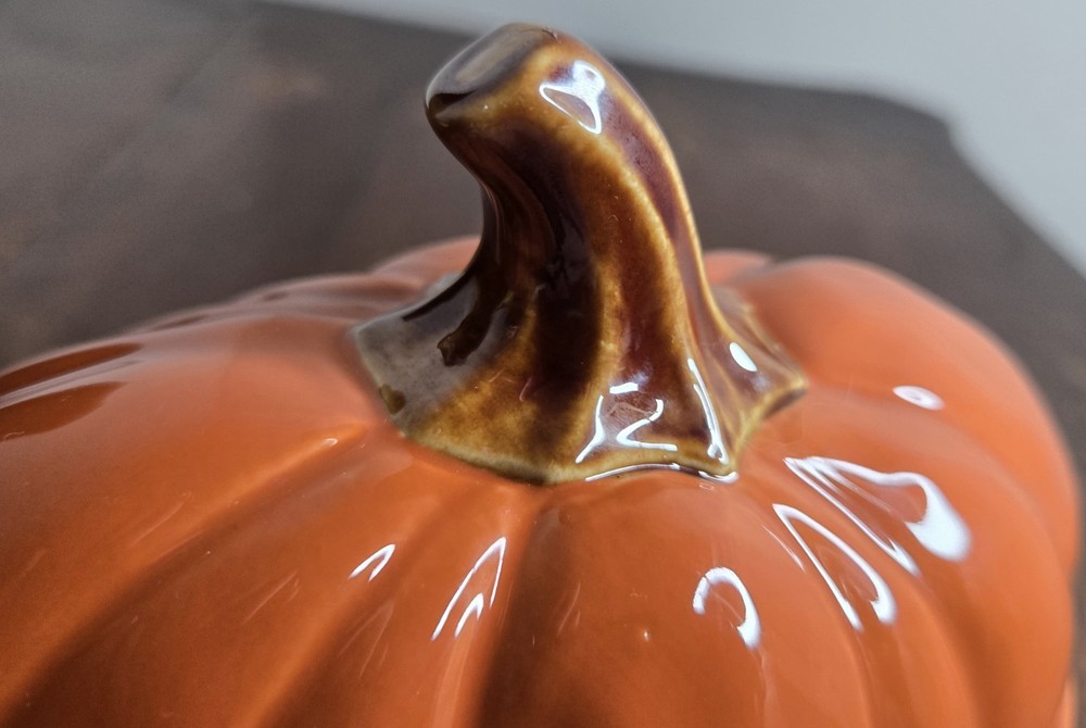 CELEBRATE TOGETHER FALL PUMPKIN BUTTER DISH