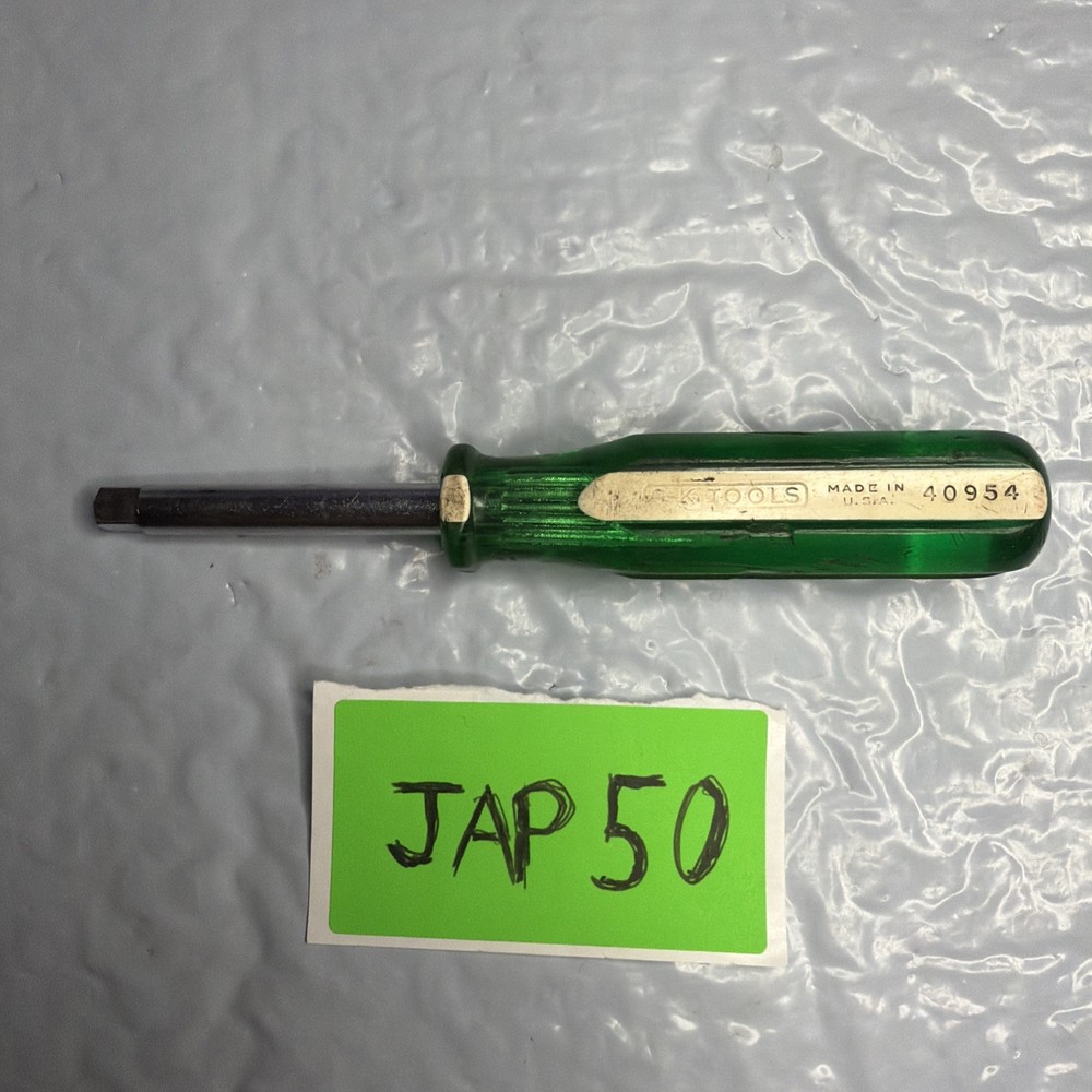 S-K Tools 40954 Spinner Handle 1/4" Drive Green Handle USA