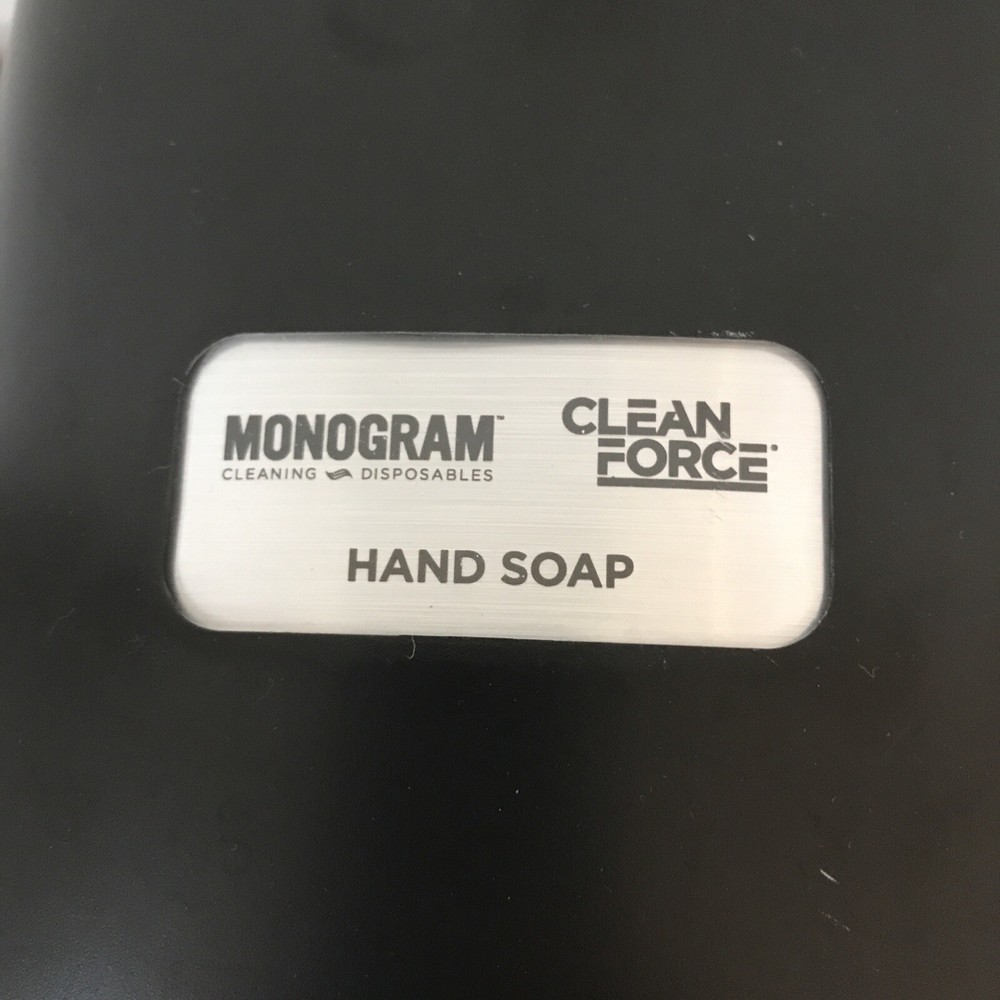 Ecolab Monogram Clean Force Touch Free Automatic Handcare Hand Soap Dispenser