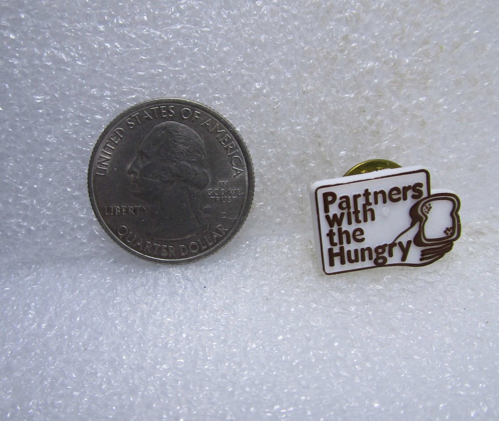 Partners With The Hungry Plastic Pin