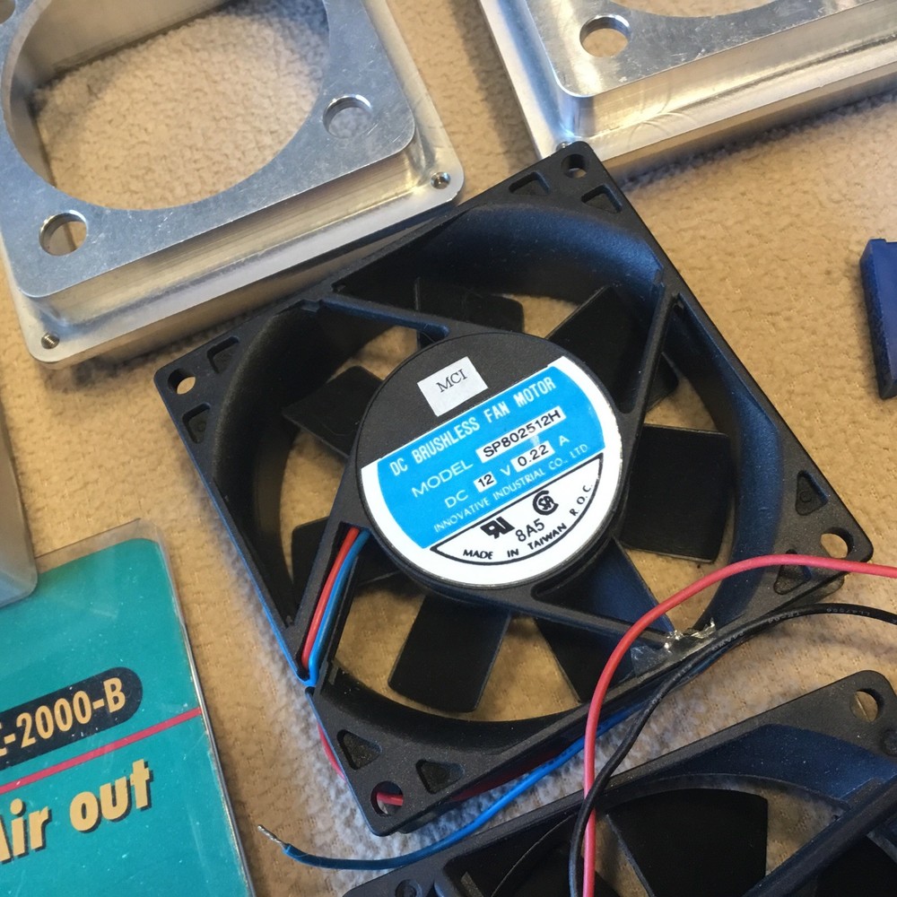 VTG PC Computer Items Fans - Card Reader - Blowers- Plus.