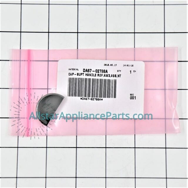 Samsung Refrigerator Handle End Cap DA67-02788A