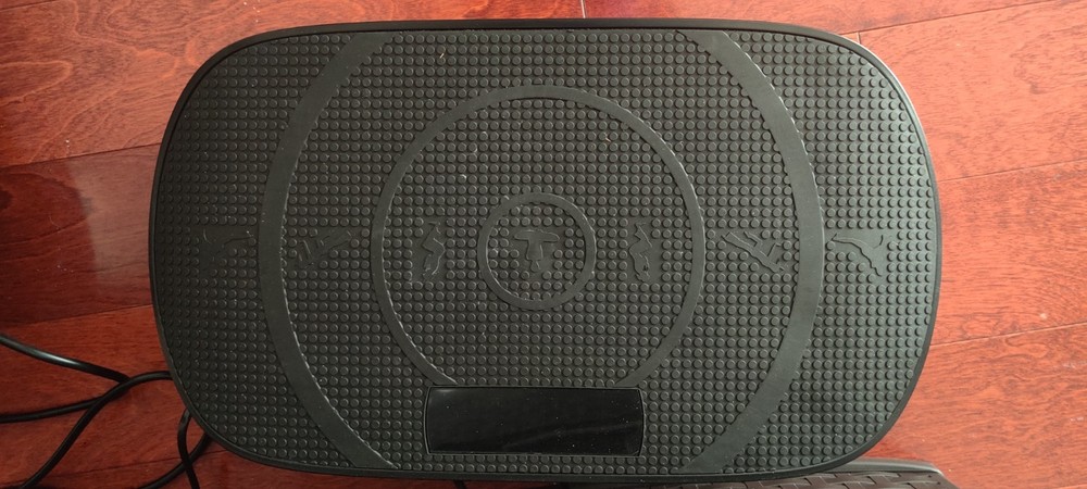 Merachfit Vibration Plate Exercise Machine 330lbs Black