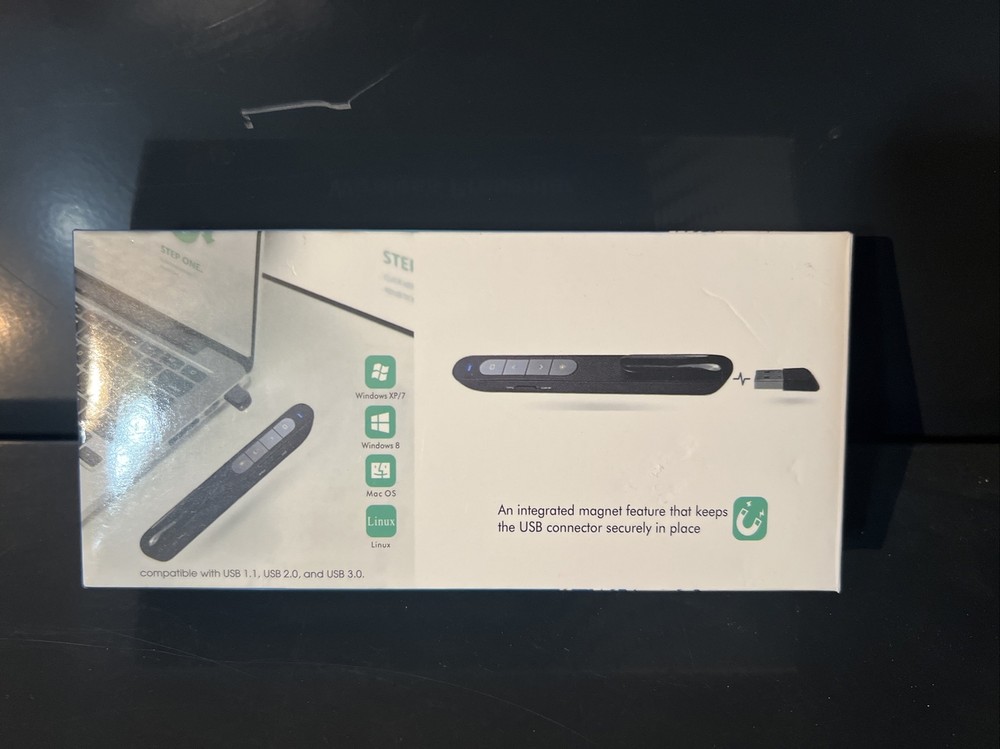 Presentation Cicker Wireless Presenter Remote PowerPointer Clicker Laser Pointer