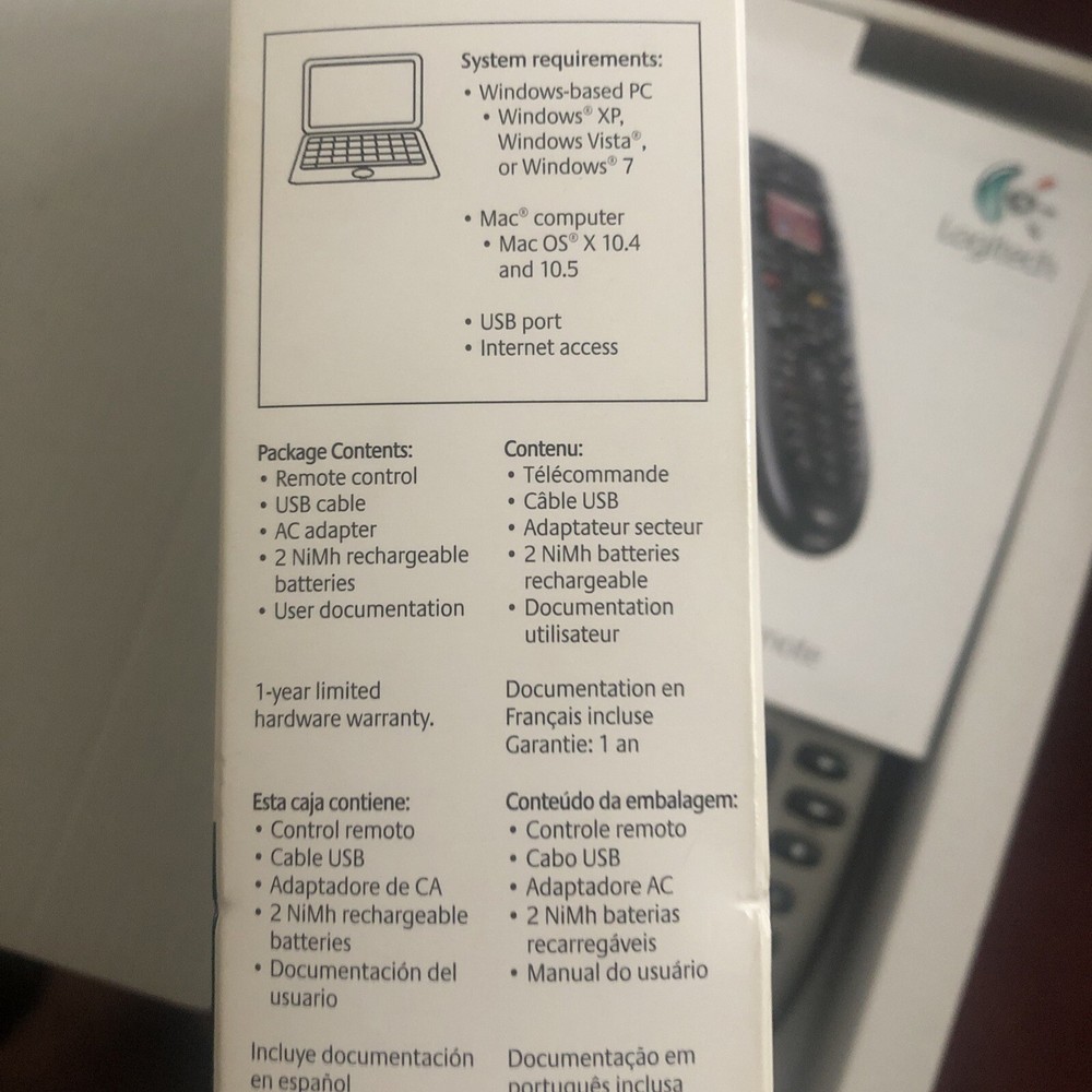 Logitech Harmony 700 Universal Remote , Never Used, In Box G2U