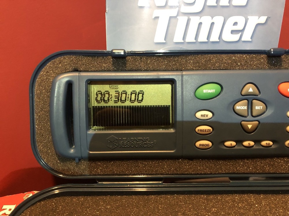 Learning Resources Right Timer LER6955 Overhead / Desktop Timer Free US Shipping