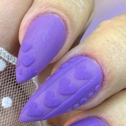 Double Dipp’d Nail Dip Powder Nutcracker Parade Solid Bright Purple Spring