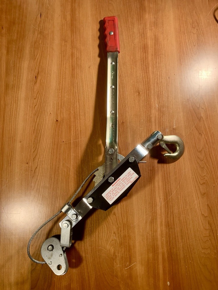 Dun Huang Hand Winch Puller Comealong 1-Ton Lift 2-Ton Pull