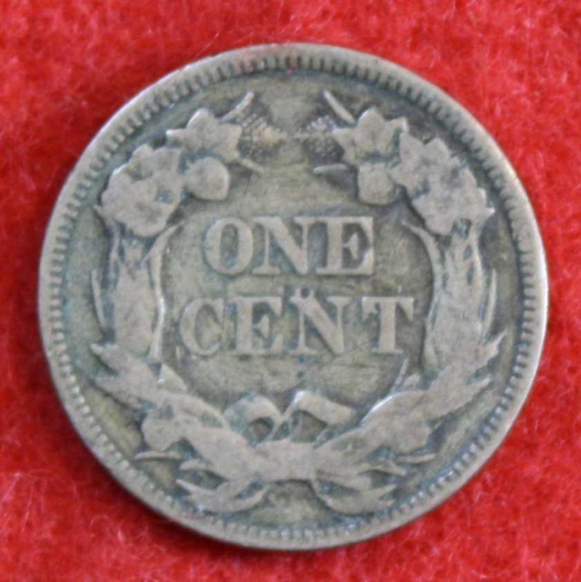 1857 Flying Eagle Cent Penny Coin FE104