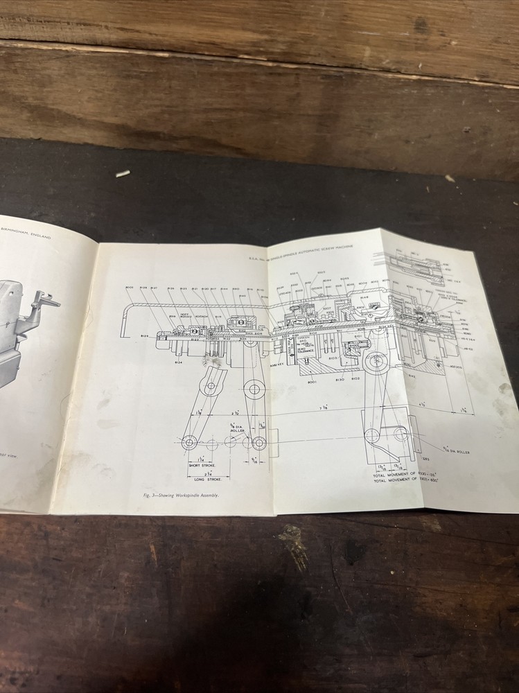 BSA Single Spindle Automatic Screw Machine Maintenance Manual Book 3rd Edition