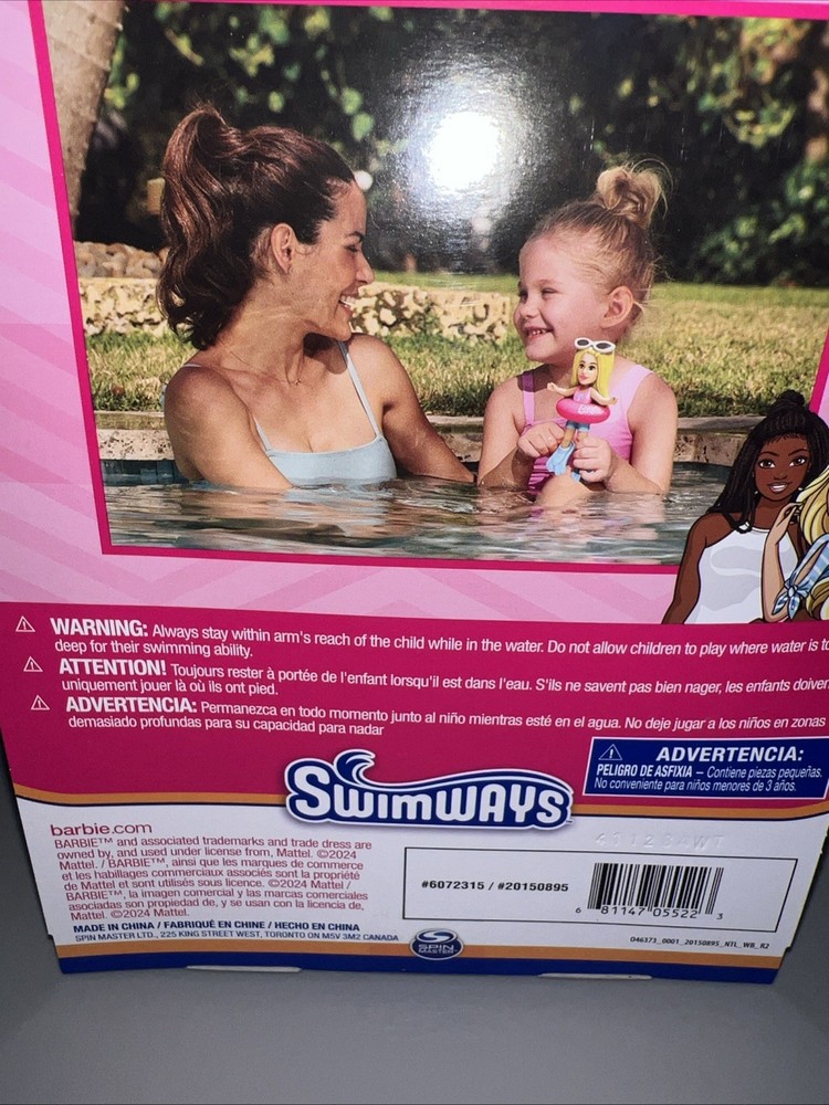 Mattel Barbie Swimways Floatin' Figures