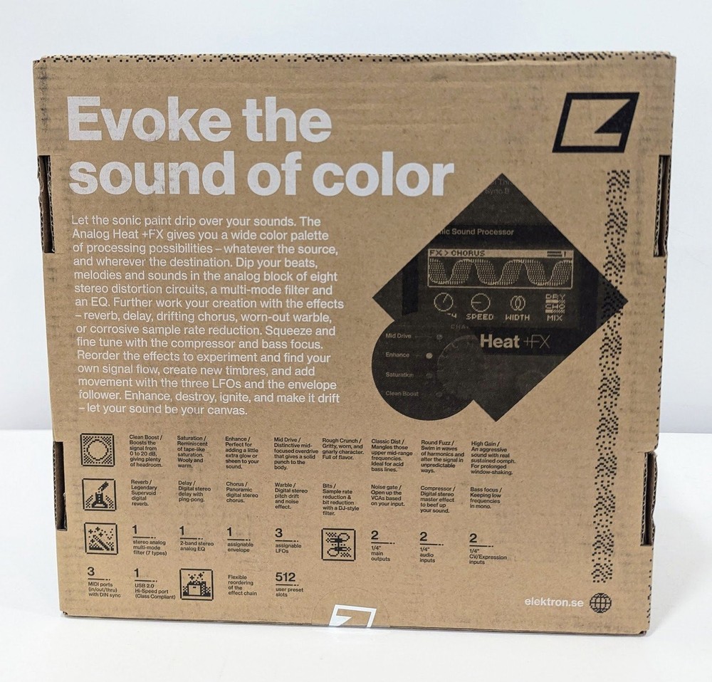 Elektron Analog Heat +FX Dynamic Sound Processor