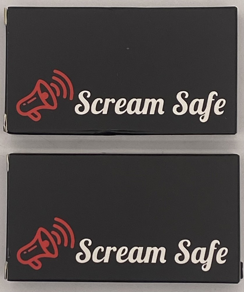 Scream Safe Personal Protection Alarm - Two Devices