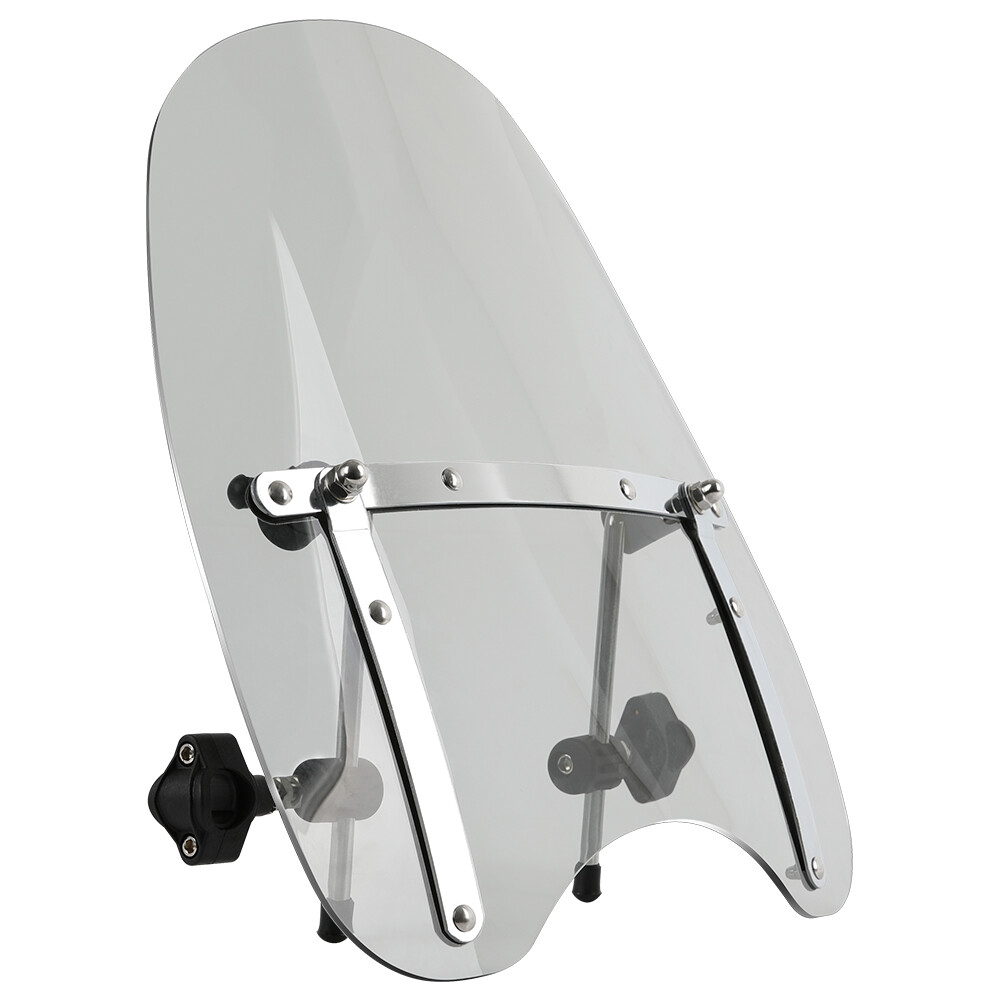 For Harley Softail Standard 7/8" 1" Handlebar Light Smoke Windshield Windscreen