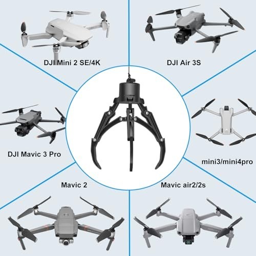 Airdrop Drone Grasping System - Mechanical Claw Hook Grabber for Payload Release