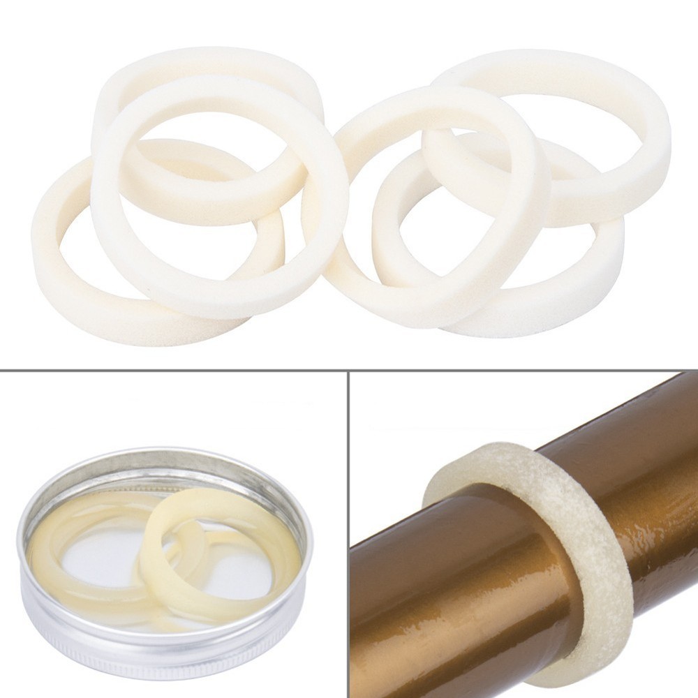 Improve Front Fork Functionality with 10pcs Foam Rings Sealed Foam Absorb Seal