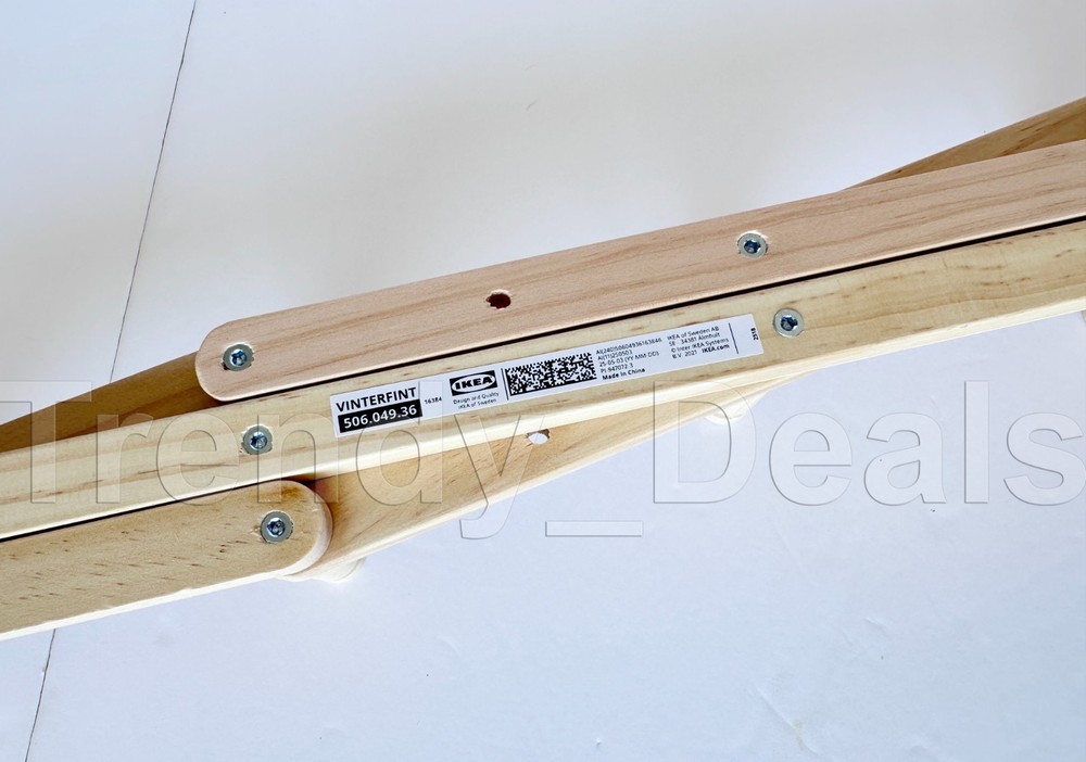 Ikea VINTERFINT Alternative Christmas Tree Wall Decoration Solid Pine w/24 Hooks