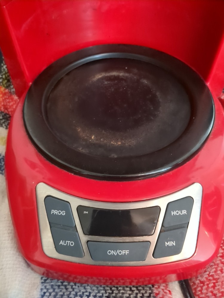 Black & Decker RED 12 Cup Programmable Coffee Maker