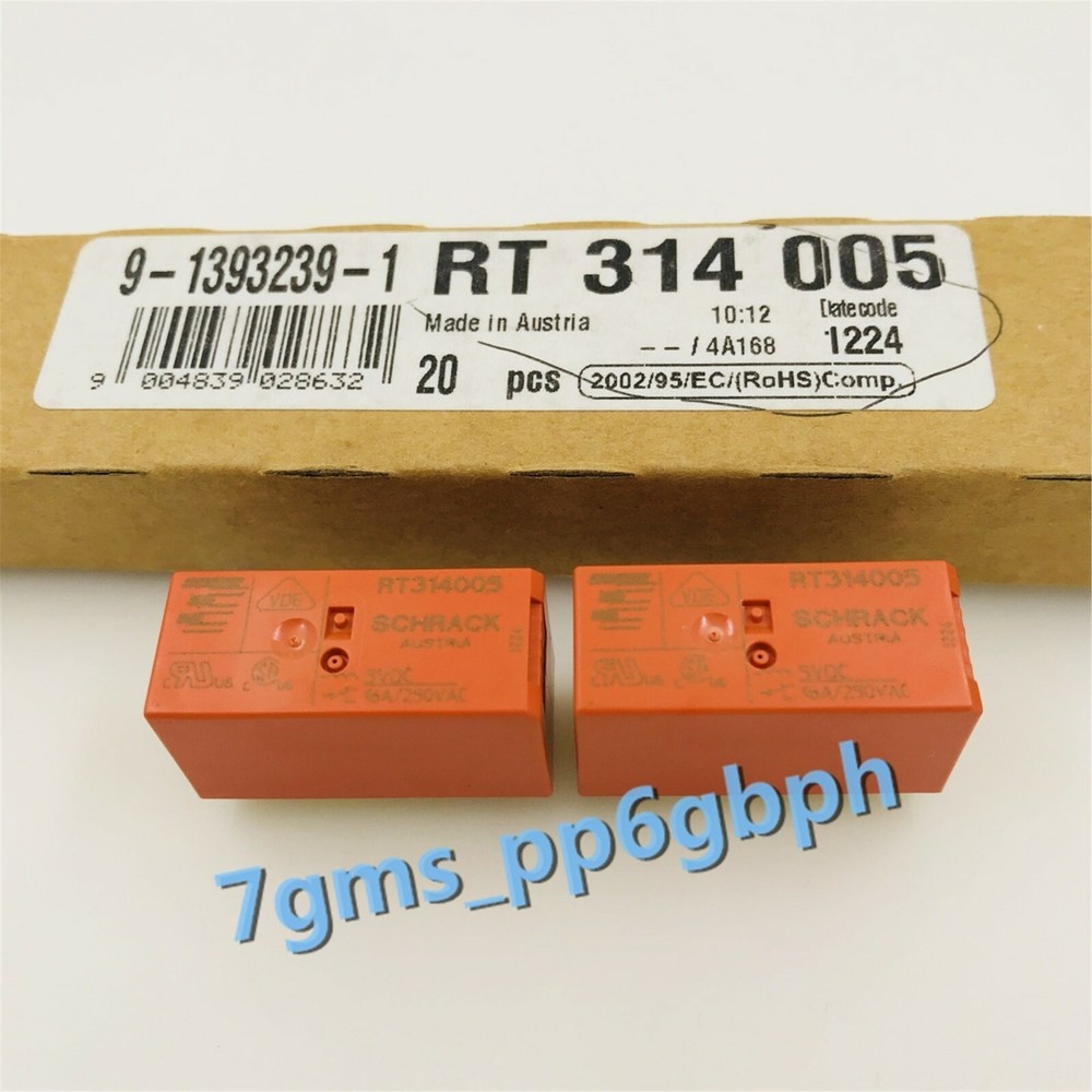 2 PCS NEW TE relay RT314005 *iz