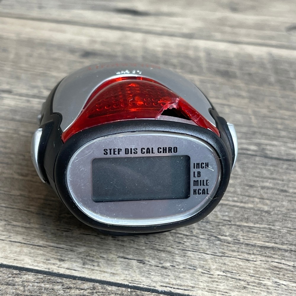 Fulbright & Jaworski Digital Display Step Distance Counter Walking Pedometer