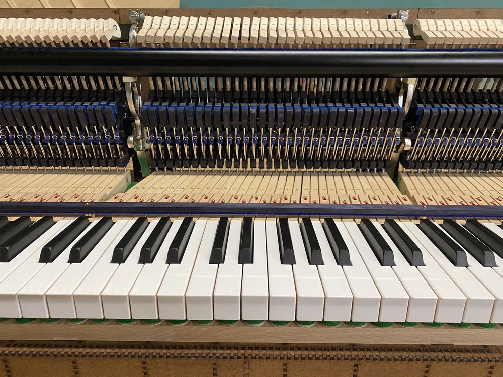Custom MIDI Controller with Authentic Acoustic Studio Piano Action/Keys/Hammers