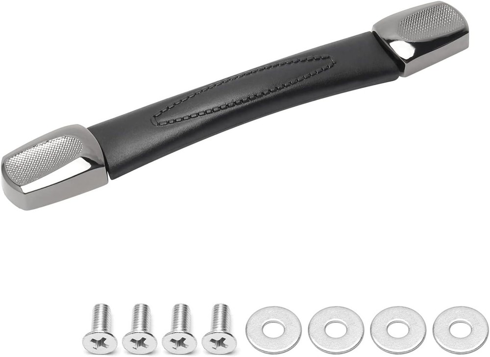 1Pc Luggage Handle 8.78" x 1.14" L x W Plastic Pull Handle Grip Replacement 2...