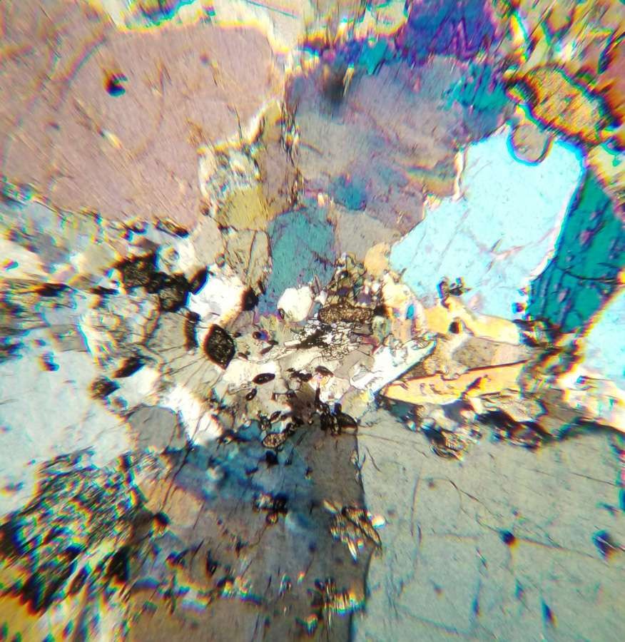 Scapolite Petrographic Microscope Slide (I-68A)