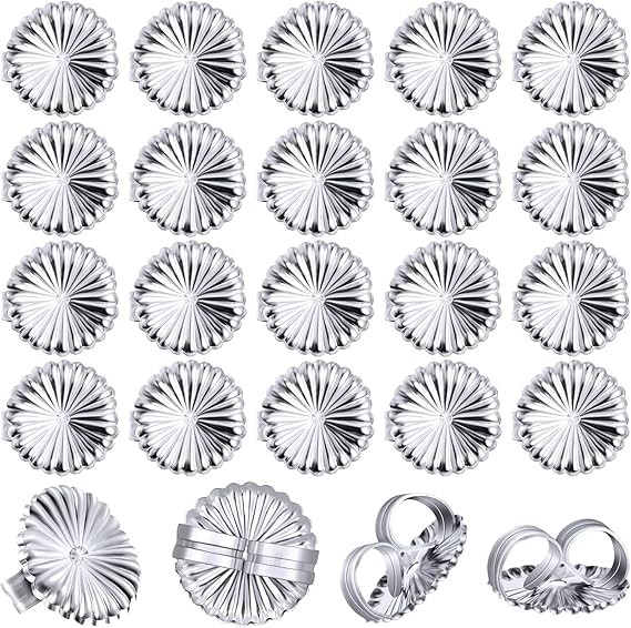 30 Pieces Large Earring Back Jumbo Earring Backs Secure Large Backs