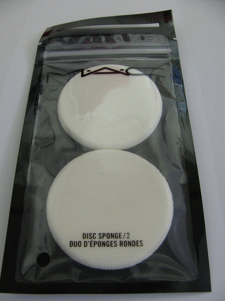 M.A.C MAC DISC SPONGE / 2 - New 100% Authentic Sealed