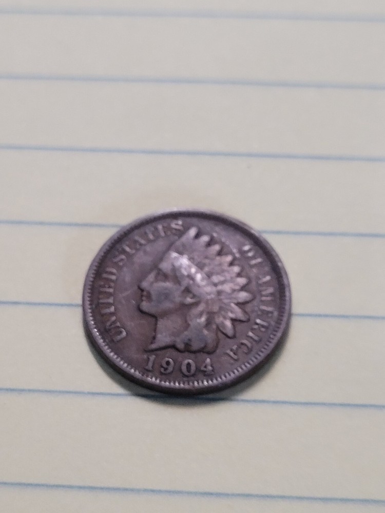 1904 Indian Head Penny (VG)