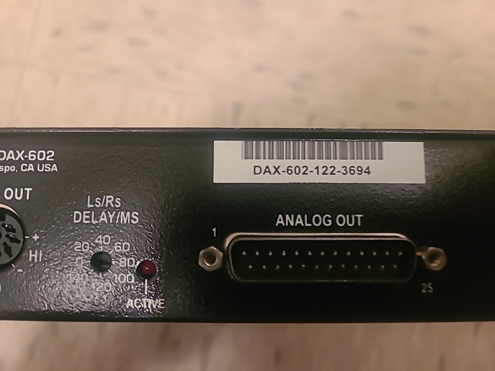 USL DAX-602 Digital Audio Converter