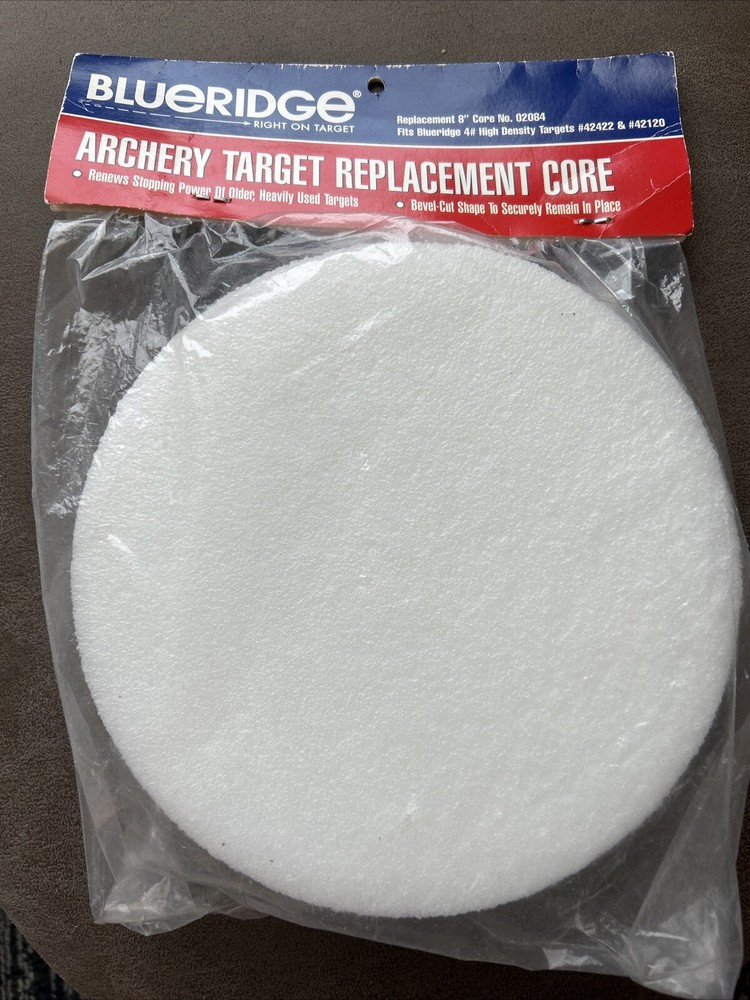 Blueridge Archery Target Replacement 8" Core Practice Arrow Foam New Part