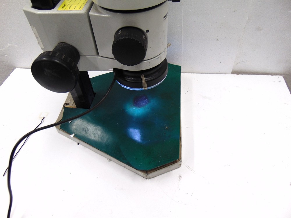 LEICA WILD HEERBRUGG MB3 STEREO MICROSCOPE WITH VARIABLE LED RING LIGHT