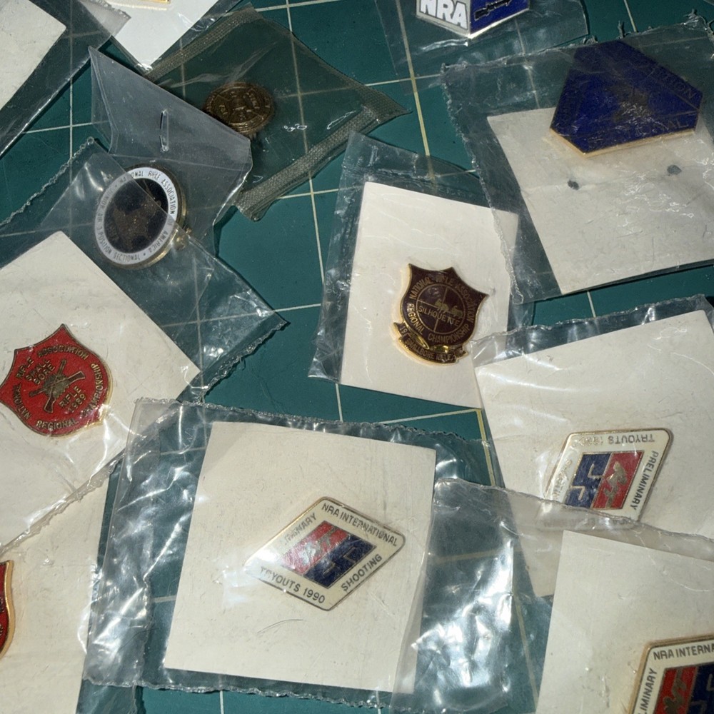 NRA Hat Pins Lot (47) New