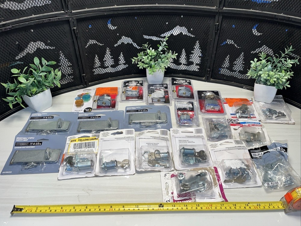 22 QTY! MIX BULK- Master Lock Padlock Universal Mailbox Mail Box Keyed Lock -NEW