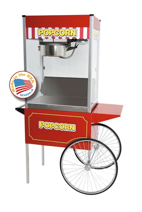 NIB CLASSIC 14OZ COMMERCIAL POPCORN MACHINE