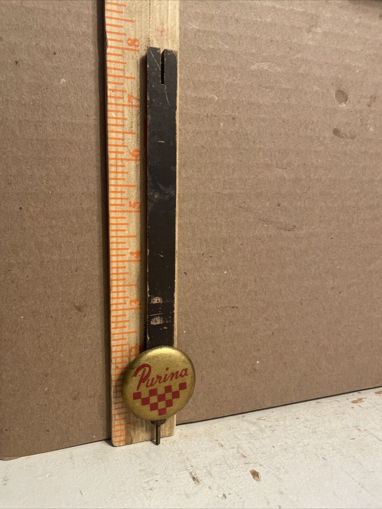 Vintage Purina Advertising Clock Pendulum Part