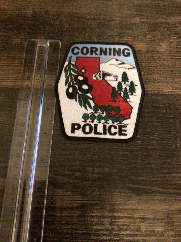 Corning California Police Patch