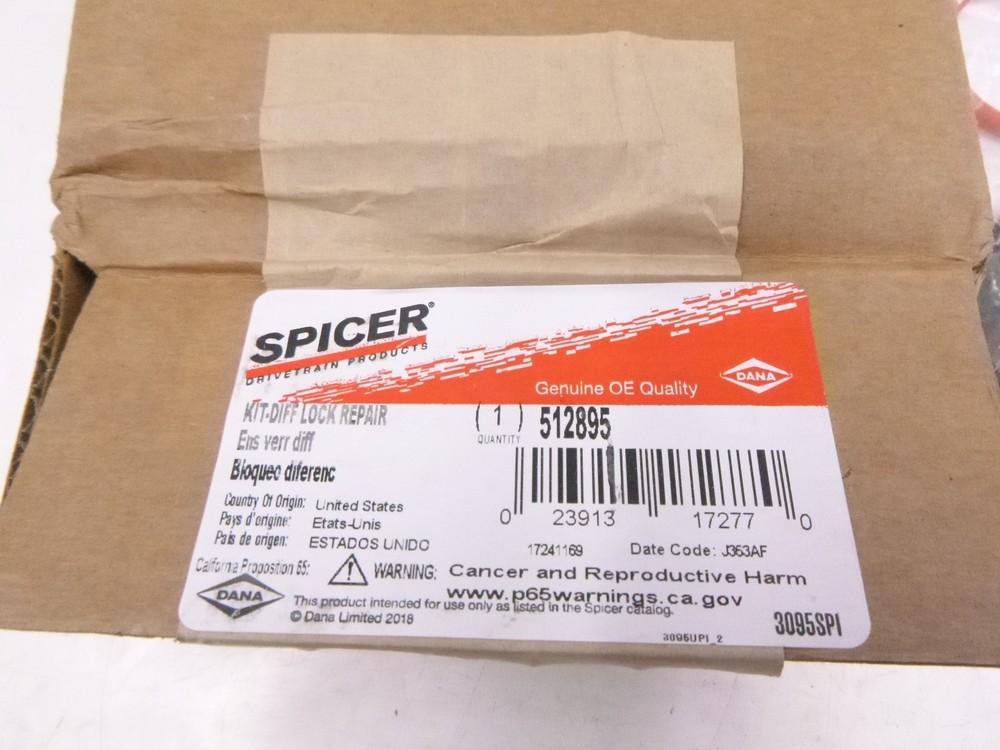 Genuine OEM Spicer 512895 Differential Lock Assembly
