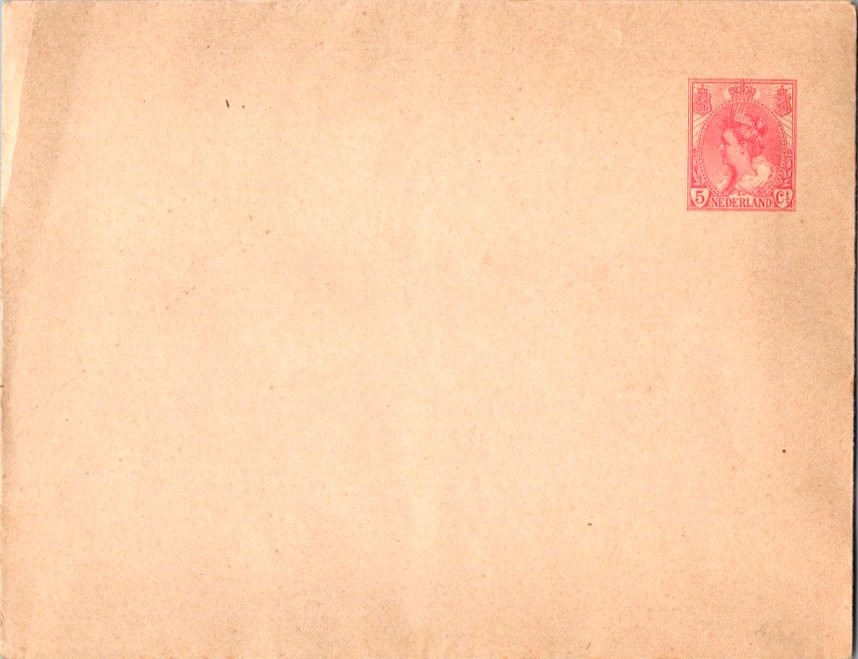 Netherlands Higgins & Gage B8 Unused.