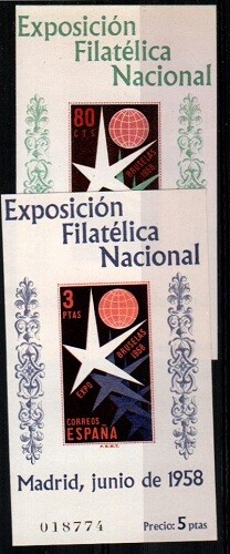 Spain Scott 877a-78a Mint NH [TE1471]