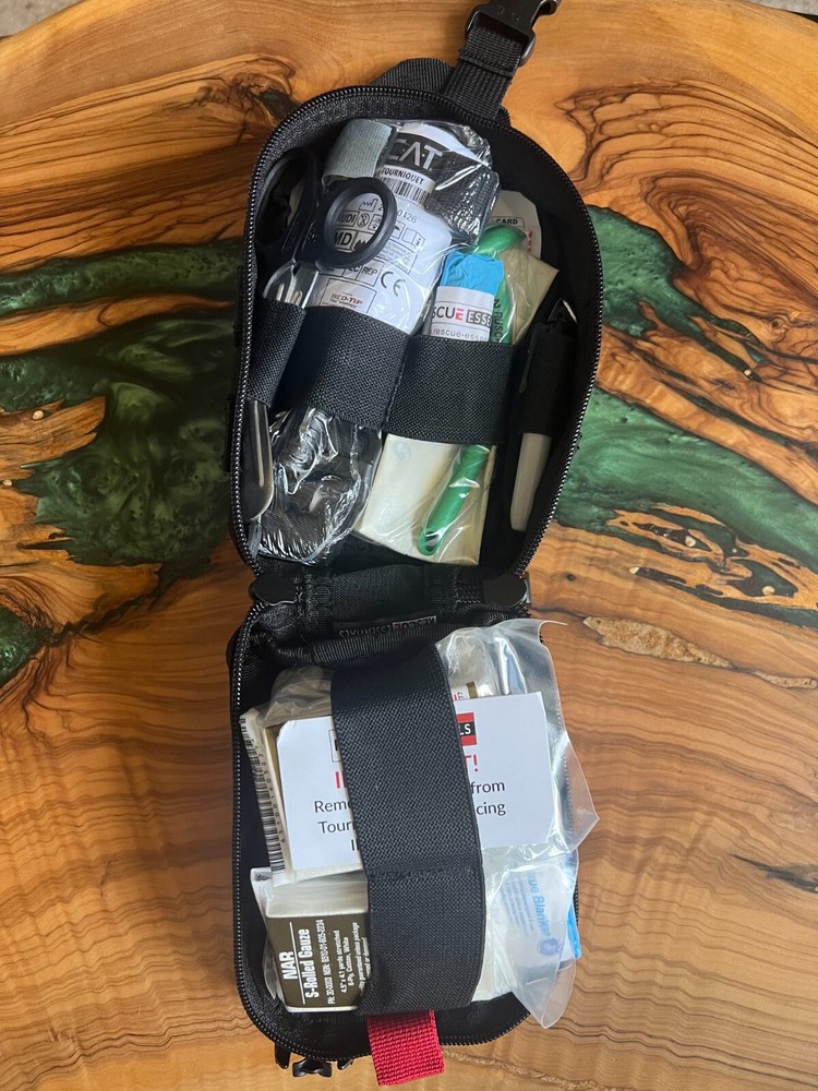 Spartan Armor Systems Advanced Individual First Aid Kit (AFAK) - New w/o Box