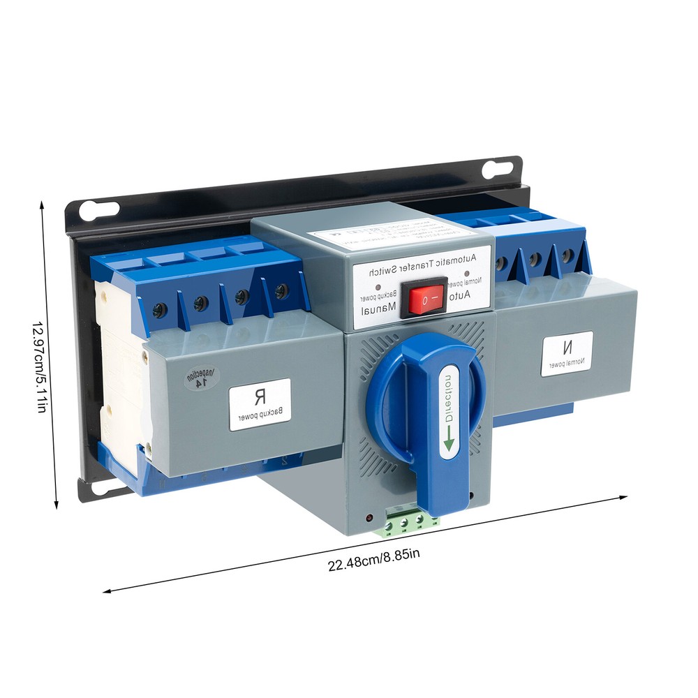 220V/63A 4-Pole Dual-Power Automatic Transfer Switch for Generator