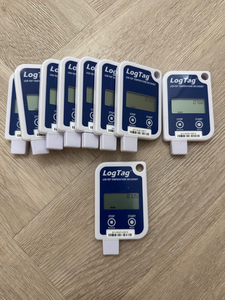 LogTag UTRID-16R Temperature Data Recorder w/ LCD Display, Automatic PDF Reports