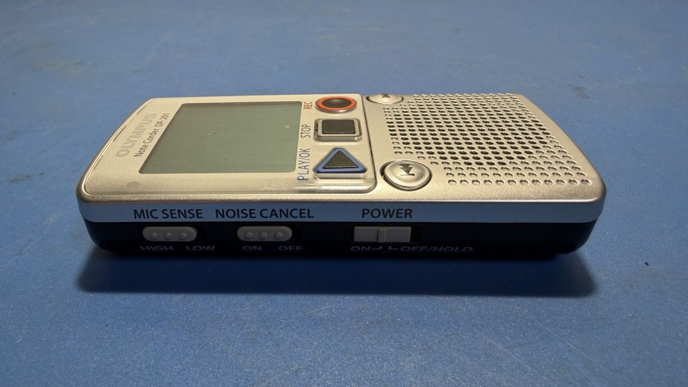 Olympus Note Corder DP-201 Digital Voice & Record Playback Tested/Working