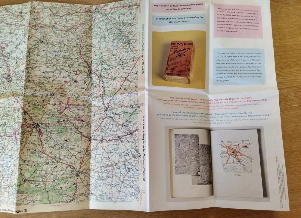Pair Of D-Day Brochures/Maps