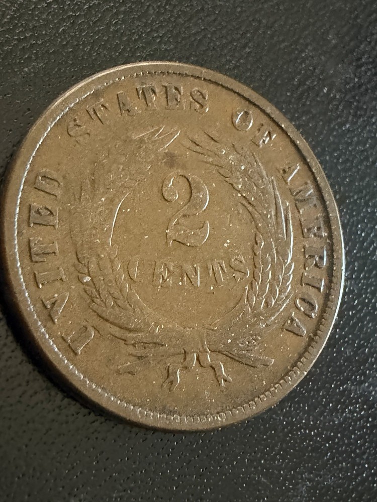 1869 Two 2 Cent Piece G
