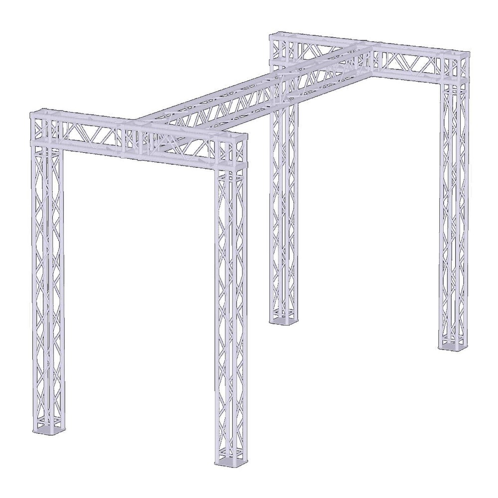 Prox 10x20 Exhibition Module Tradeshow Booth Box Truss Display System Package