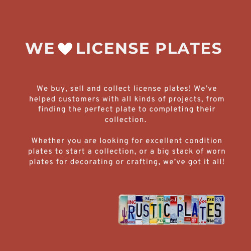 1996 Aruba License Plate - Gloss Finish (Clear Coat)
