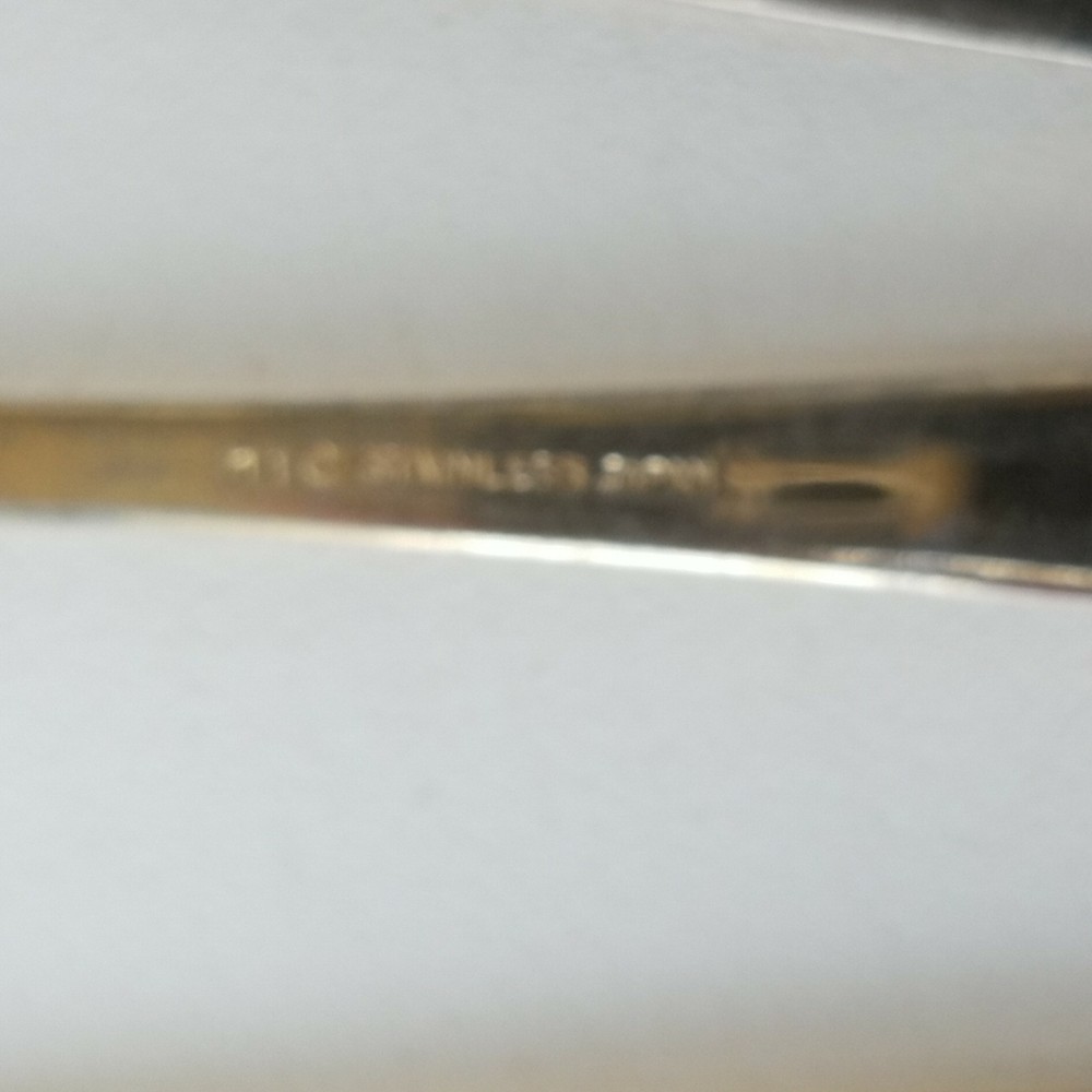 HIC Gold Plated Stainless Spoons 5-Pieces